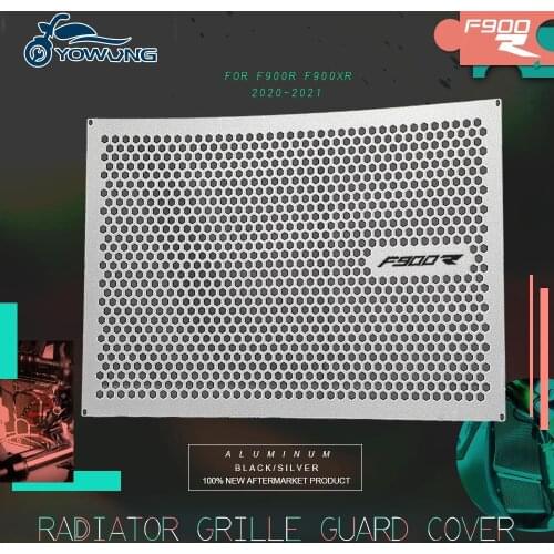 F900R XR Motorcycle Aluminium Radiator Grille Guard Cover Side Part Grill Protector For BMW F900R XR 2019 2020 2021 BLACK SILVER