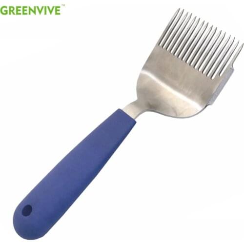 Beekeeping tool New Product High Quality Rubber Handle Uncapping Fork For Beekeeping Farm