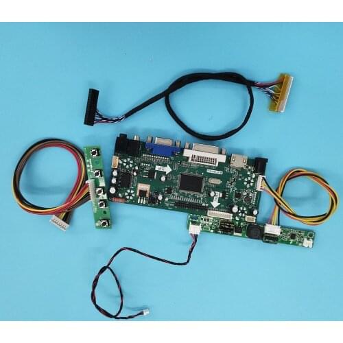Kit for HSD101PWW2-A00/A01 Screen LCD Audio 30pin LED LVDS M.NT68676 HDMI+DVI+VGA 1280x800 Controller Board Display Panel 10.1"