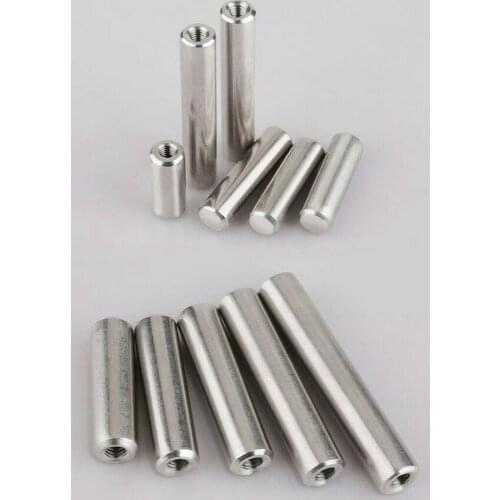 M3 304 stainless steel internal thread cylindrical pin / positioning pin Outer diameter4/5