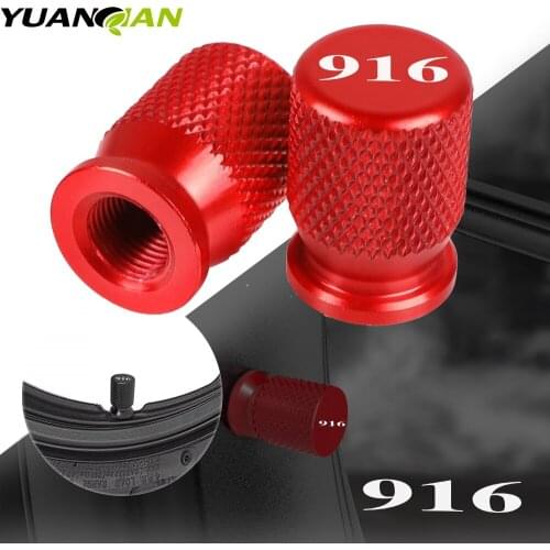 Motorcycle For DUACTI 916 SPS 916SPS 916 1998-2018 1999 2000 CNC Aluminum Accessories Vehicle Wheel Tire Valve Stem Caps Cover