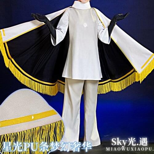 New Arrived Sky:Children of Light Halloween White Bird Cosplay Costume Cloak Uniforms Free Shipping F