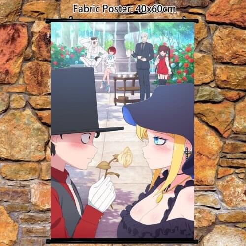 Anime Poster The Duke of Death and His Maid Alice Wall Scroll Home Decoration Art Picture 60x40cm