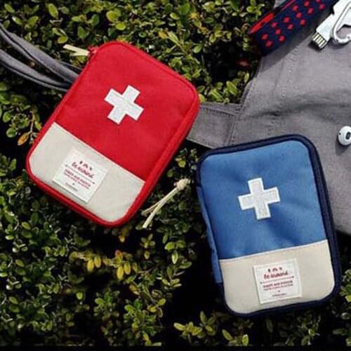 Mini Outdoor Function Portable First Aid Kit Travel Accessories Emergency Drug First Aid Medicine Bag Pill Case Splitters Box