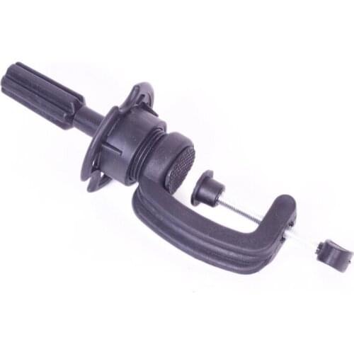 Adjustable Mannequin Holder Wig Stand For Training Mannequin Head Black Plastic And Metal Desk Table Clamp Hair Accessory Tools