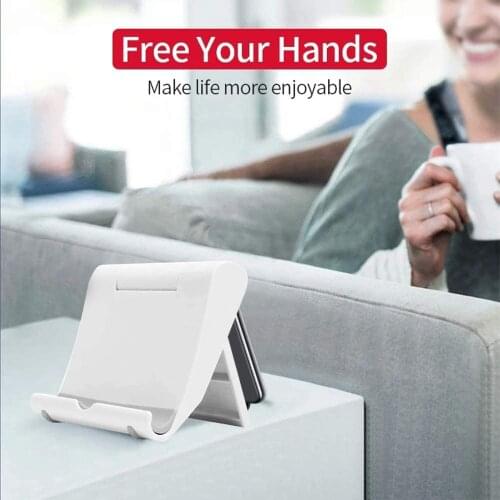 GTWIN Universal Desktop Mobile Phone Holder Stand for IPhone IPad Adjustable Tablet Foldable Table Cell Phone Desk Stand Holder