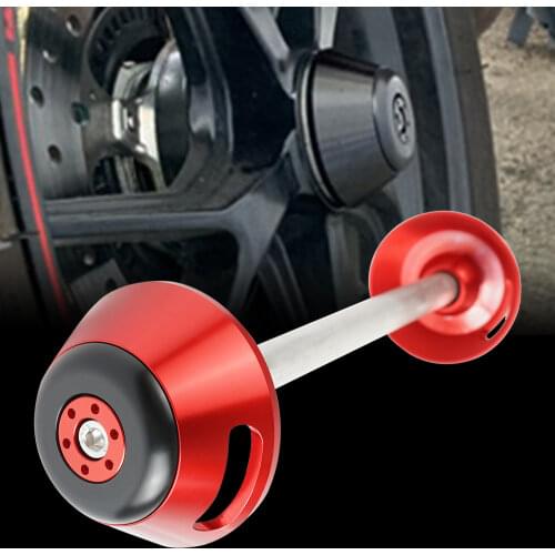 Motorcycle Rear Axle Fork Wheel Protector Crash Slider Pad For Ducati Panigale 1199 1199S 1299 1299S Panigale V4 V4S