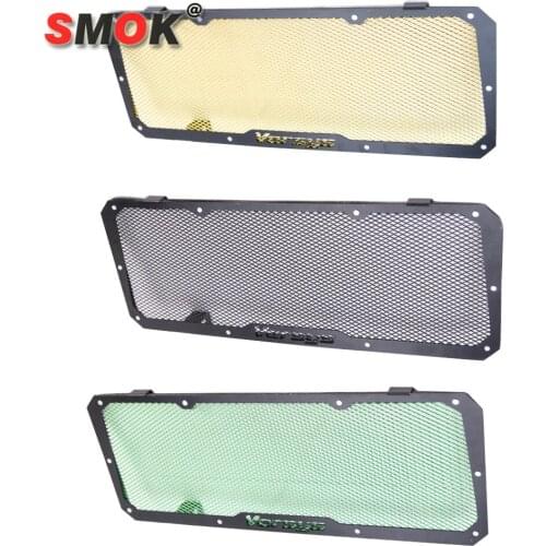 SMOK For kawasaki V650 Versys 650 2015-2017 Motorcycle Engine Radiator Grille Protector Grill Guard Cover Protection