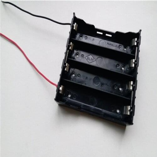 18650 battery holder box patch battery holders 1/2/3/4*18650 with line 3.7V/7.4V/11.1V/14.8V
