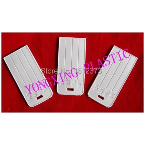 50 piece/lot cable tag 6.1*3.1*2 hole 2*4 mark the wire connector