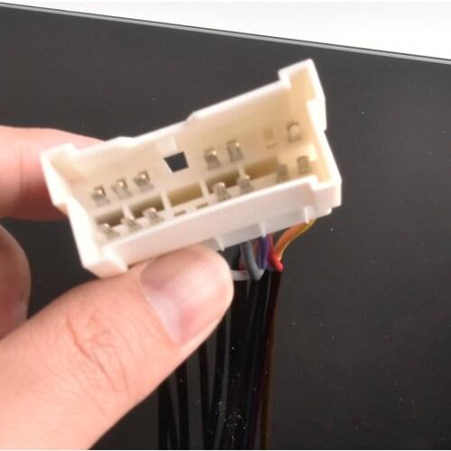 Car DVD Player Power Wire Cable Plug Female For Hyundai Accent Elantra Santa Fe Sonata Plugs Into Radio DIN