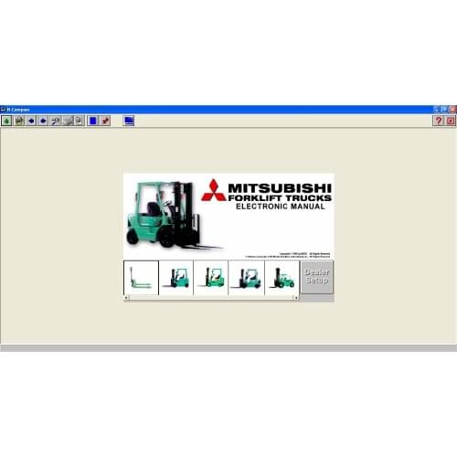 Forklift Electronic Manual (N-Compass) For Mitsubishi