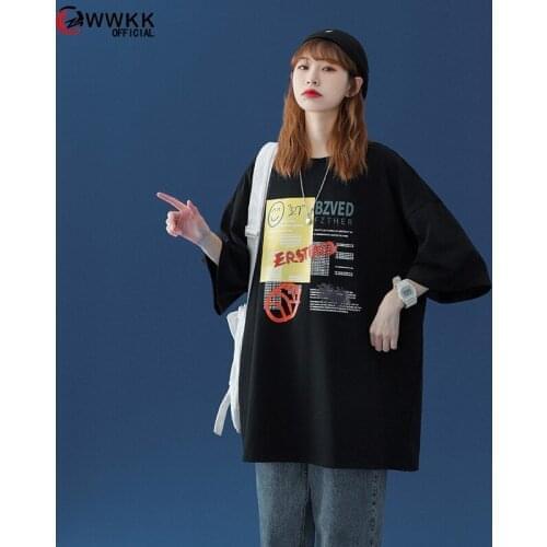 WWKK 2021 New cotton T Shirts Men Daily Breatheable Summer Streetwear Fashion Top Tee Slim Fit Short T-shirt