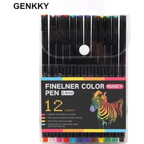 Цветные маркеры Genkky China At AliExpress