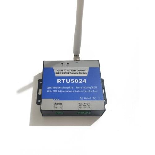 KinJoin SIM card RTU5024 GSM Gate Opener Relay Switch Remote Access Control Wireless Door Opener universal