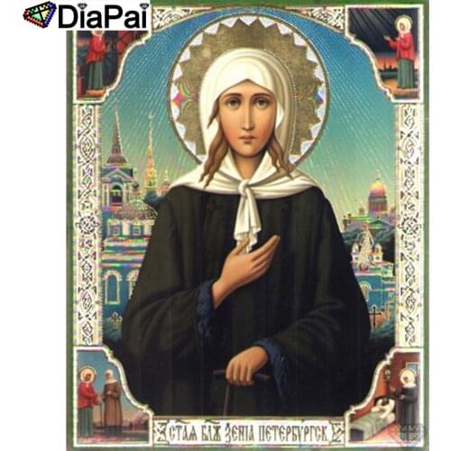 DIAPAI 5D DIY Diamond Painting 100% Full Square/Round Drill "Religious figure" Diamond Embroidery Cross Stitch 3D Decor A22609