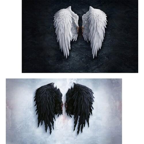 Angel Wings Wall Art Canvas Posters Prints Angel Feather Wings Paintings on The Wall Pictures for Living Room Decor