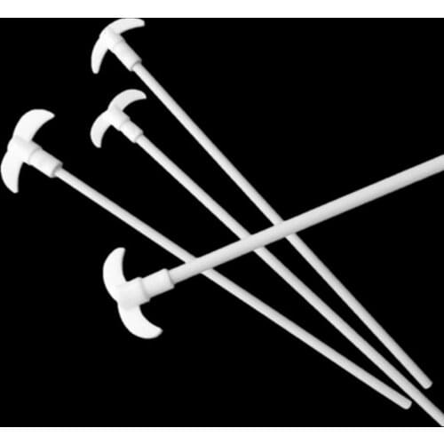 1PCS PTFE 250mm to 700mm stirring paddle stirring potstick rods for school lab experiment