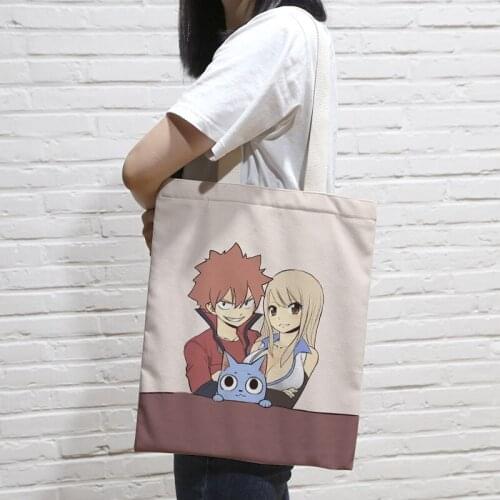 EDENS ZERO Fashion Cool Printed Harajuku Style Handbag Canvas Shoulder Bag