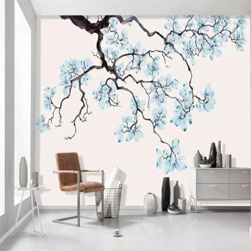 Custom Mural WallpaperNew Chinese Style Living Room TV Background Wall Painting