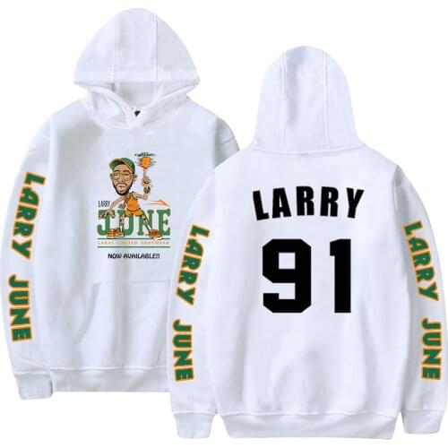 2021 New Arrival Larry June Print Autumn Winter Holiday Men/Women Hooded Sweet Streetwear Casual style hoodies Clothes
