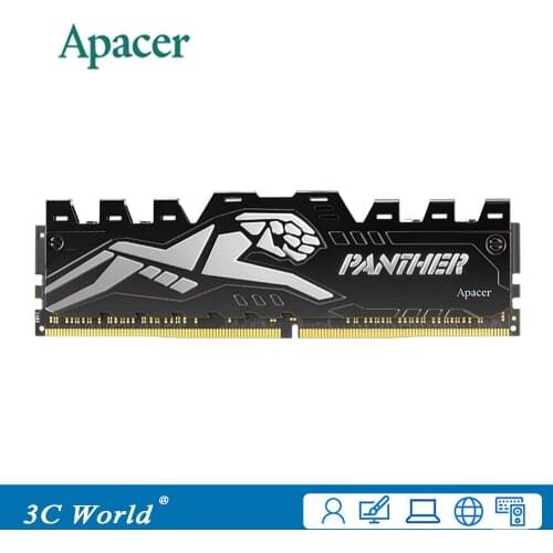 Apacer PANTHER DDR4 3000 RAM 8GB 3000MHz DIMM Original Desktop Gameing Memory Support Motherboard DDR4 288pin 1.35V