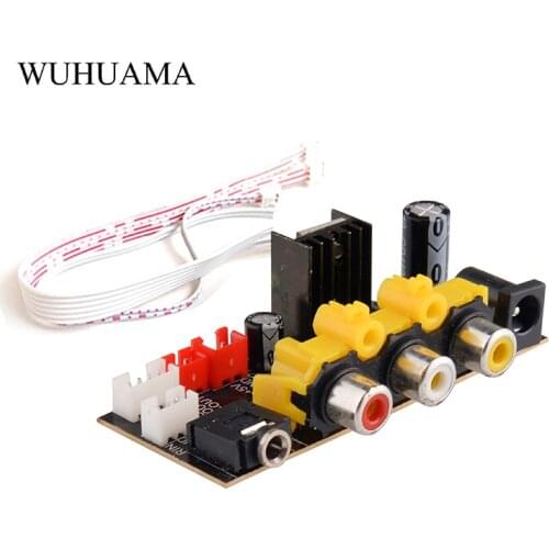 DC12V L7809CV L7809 Voltage Regulator Board MP5 MP3 Decording Module Power Supply 5.5*2.5 Slot RCA Audio Vedio Converter Board
