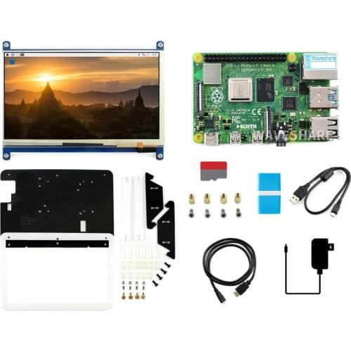 Raspberry Pi 4 Model B Display Kit, 7inch Capacitive Touch LCD, Micro SD Card, PI4B-8GB
