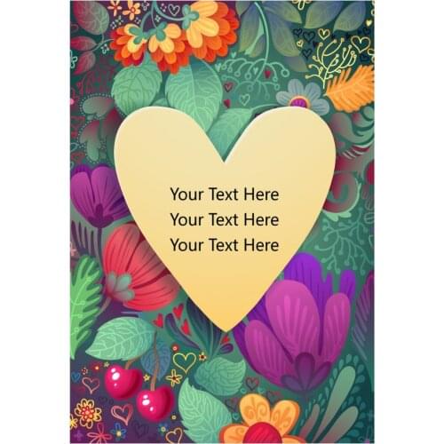 Romantic Summer And MotherS Day, Heart Shape Designed With Double Sided Decorative Flags Custom Garden Flags Home Banner Flags