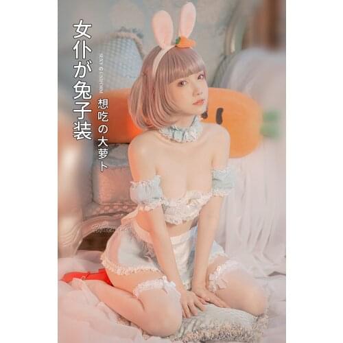 Sexy Lingerie Kawaii Blue Erotic Outfit For Woman Bikini Blue White Sailor School Girl ServantDress Anime Maid Cosplay Costume