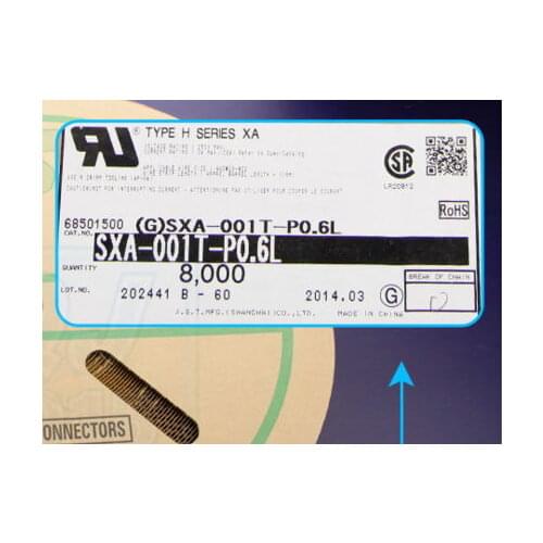 SXA-001T-P0.6L terminals CONN CONTACT XA 26-22AWG TIN Connectors Terminals housings 100% new parts
