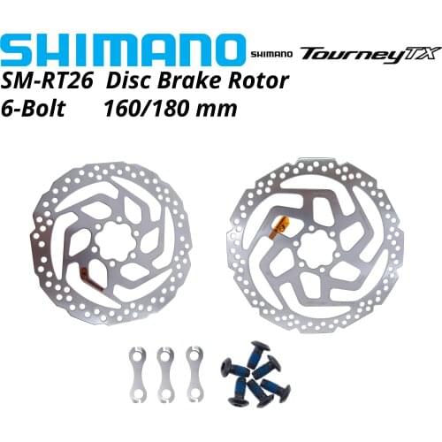 SHIMANO ALTUS M2000 SM RT26 Brake Disc 6 Bolt Mountain Bikes Disc M610 RT56 M6000 Brake Disc 160MM 180MM MTB