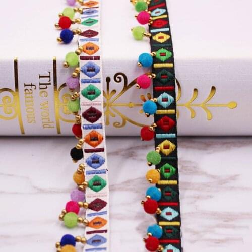 1/5/10Yards Fringe Hand-stitched Pearl Glitter Beads Braid Lace Ribbon Wedding Dress Skirts Collar Neckline DIY Sewing Appliques