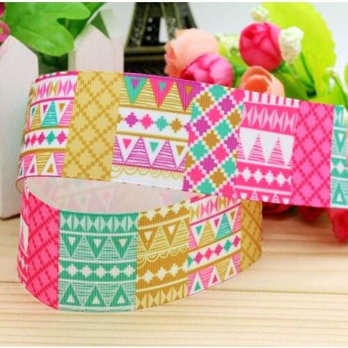 1.5'' Free shipping flowers pattern printed grosgrain ribbon hairbow headwear party decoration diy wholesale OEM 38mm P5265
