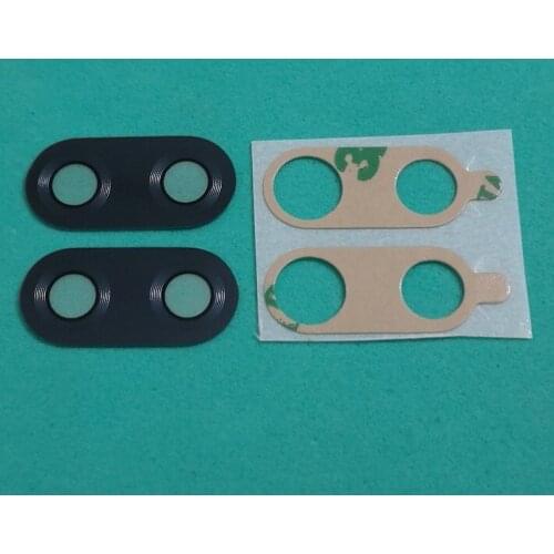 100Pcs/lot New Rear Back Camera Glass Lens Cover with Adhesive Glue Sticker For Huawei Ascend P20 Lite Replacement Parts