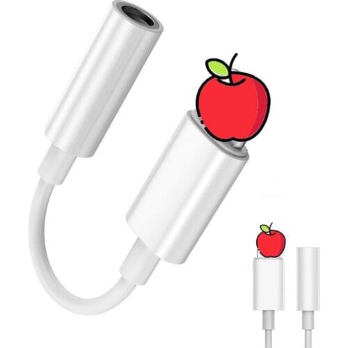 Suitable for Apple 7/8/X/XS Audio Adapter Lighting Transfer 3.5 Headset Transfer Manufacturer