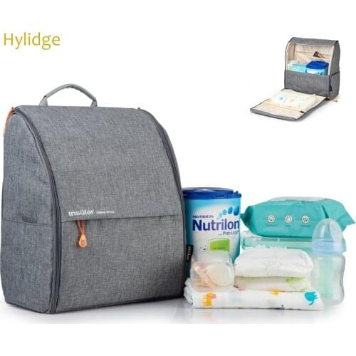 Hylidge Multifunctional Diaper Bag Fashion Baby Diaper Bag for Mommy Maternity Bag Waterproof Mom Stroller Bag Large Capacity