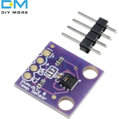 IIC I2C GY-213 GY-213V-SHT20 SHT20 Temperature Humidity Measure Sensor Module Breakout Transducers Board 2.7uW 1.5V 3.6V
