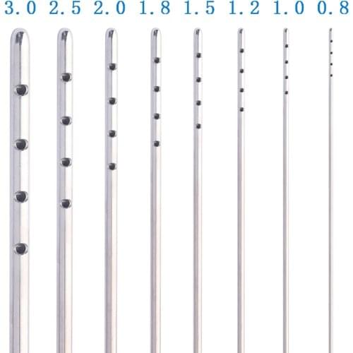 Fat Injection Needle Water Infiltration Cannulas Autoclavable Fat Transplantation Kit