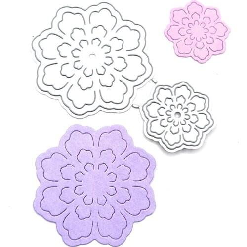 Julyarts Flower Cutting Dies Crafts Dies Scrapbooking Nouveau Decor Greeting Card Metal Cutting Dies Stencil DIY Scrapbook Paper