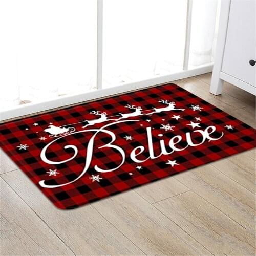 Printed Carpet Mat Valentine Day Home Doormat Absorbent Non-Slip Floor Carpet For Kitchen Bathroom Home Decoration Entra