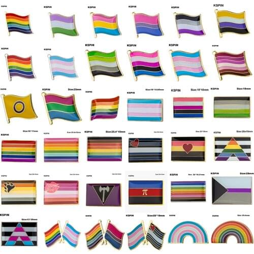 LGBT Pride Badge Transgender Gender Fluid Aromantic Genderqueer Pansexual Bisexual Asexual Nonbinary Straight Allies Rubber Bear