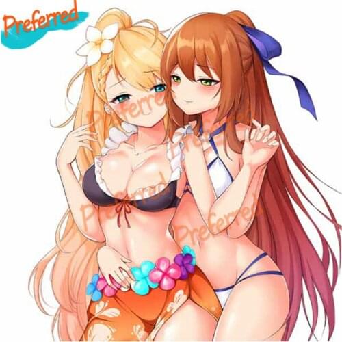 Personaly Car Cartoon Stickers, Polyethylene, Auto Parts, Labels, Bumper, Window, Notebook, Exterior Decoration, Raincoat, PVC