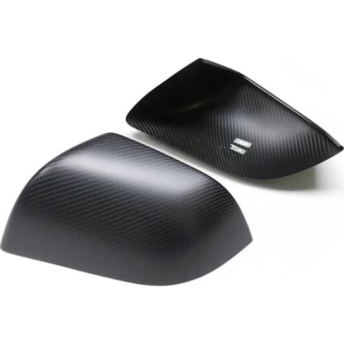 Suitable for Tesla MODEL Y 3 S X carbon fiber rearview mirror shell cover patch type