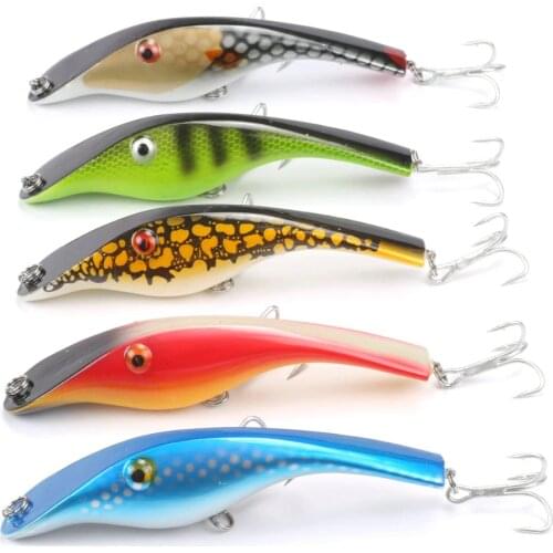Jerkbait Zalt Pike Fishing Lure 140mm 42g Stalker Musky Pike Bass Lure Jerk Bait Wobbler Pike 3D Eyes Floating Crank Jerk Troll