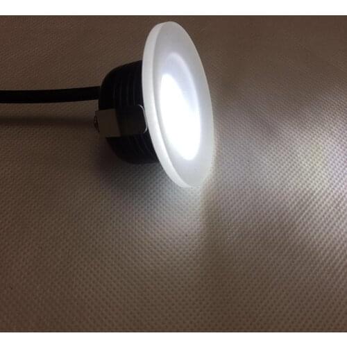 10pcs/lot Mini Downlight Cabinet Spot Light diameter 48mm 3w Ceiling Recessed Lamp AC85-265V Dimmable Down lights free shipping