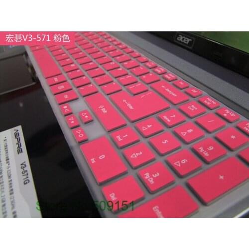 15 17 inch laptop keyboard cover Protector for Acer V3-771G 5950G 5830G NV55S NV57H 5750G 7560 7750G 5742 5745G 5560 7739Z