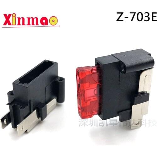 1PCS Welding socket for medium size PCB board, fuse holder for automobile fuse base