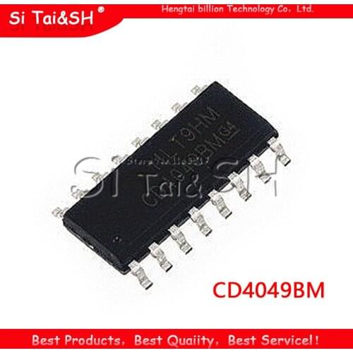10pcs CD4049UBM SOP16 CD4049BM SOP CD4049 SOP-16