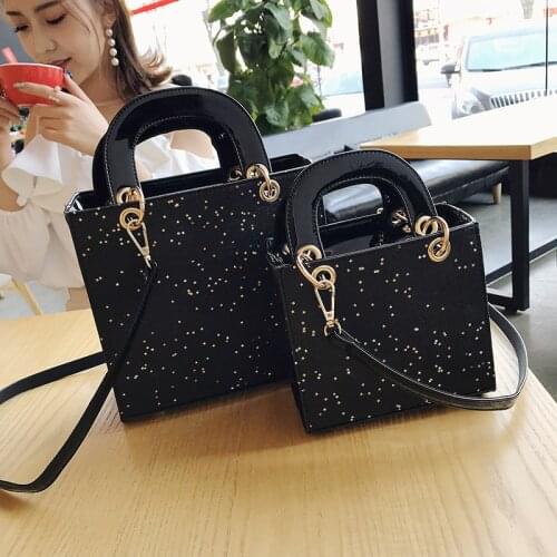 2019 new High Quality Women Handbags Female Shoulder Bags designer Vintage Sequins Women Messenger bag crossbody bags for women